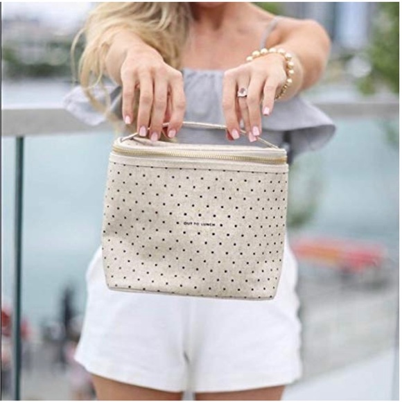 kate spade Handbags - Kate Spade NY Lunch Tote, Deco Dots “Out To Lunch”